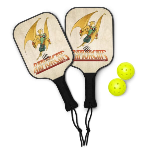 Pickleball paddle set